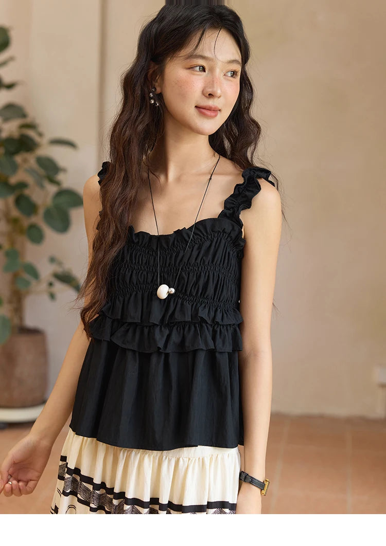 Mishow Edible Tree Fungus Design Basic Camisole MXE36D1184