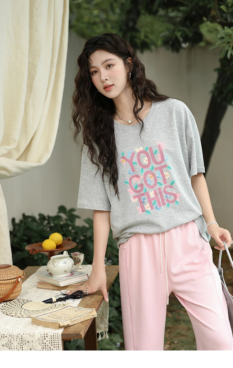 MISHOW Waffle Texture Pants Elastic Waist Drawstring Pocket MXD14K0608