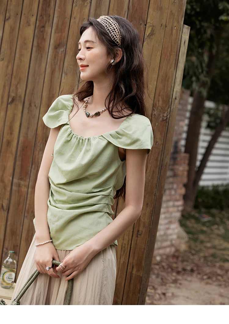 MISHOW High Waist Elastic Wide Leg Pants Slimming MXE31K0920