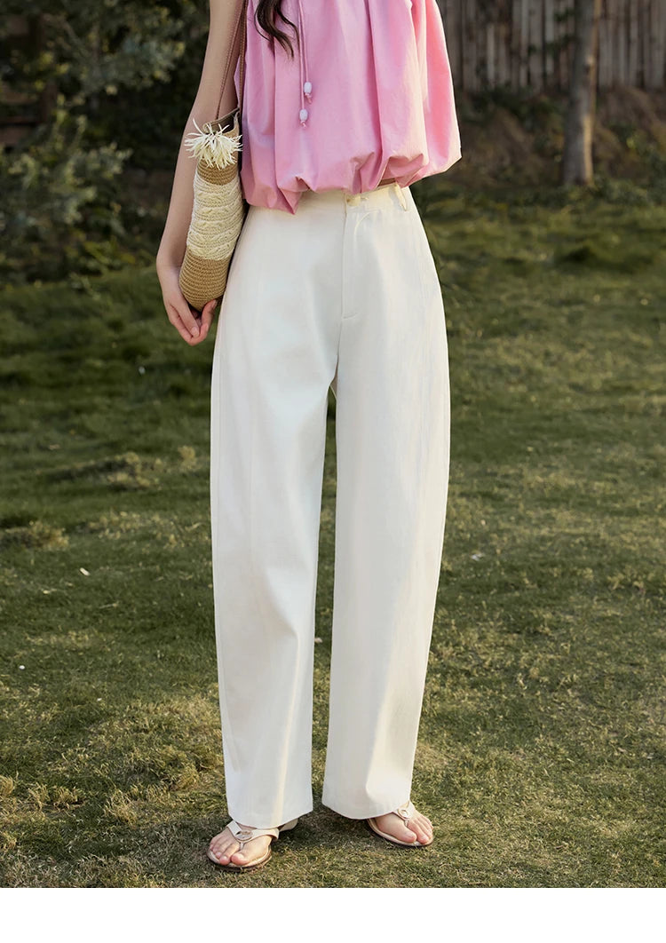 MISHOW High Waist Wide Leg Pants All-Match Loose Trousers MXE32K0913
