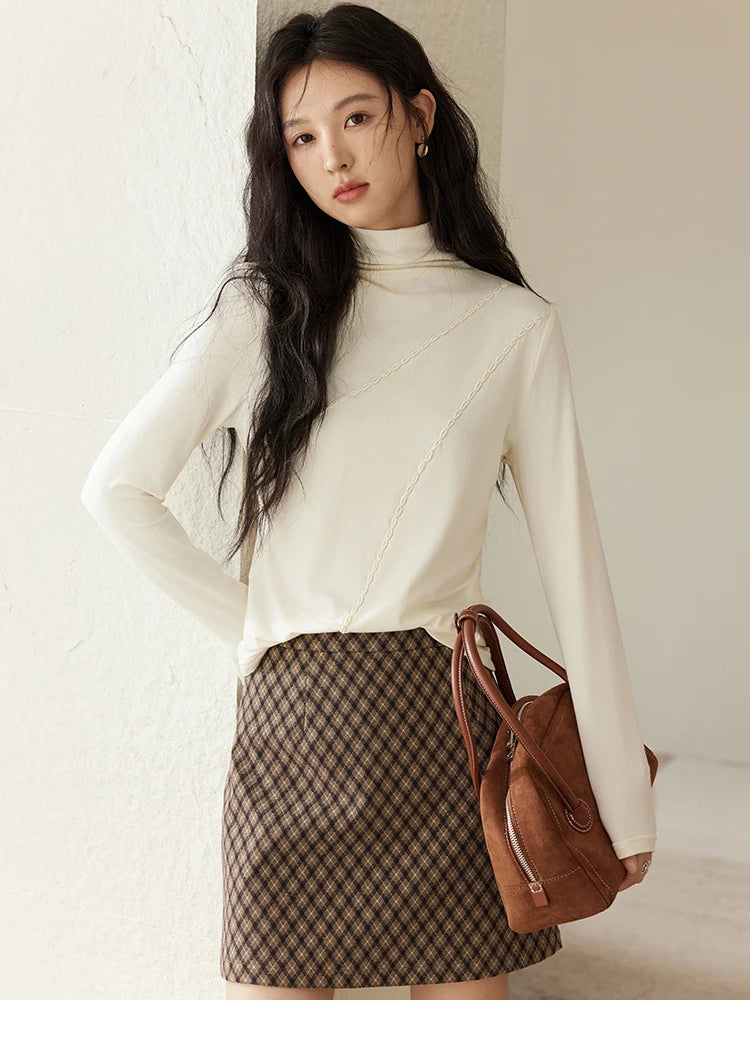Mishow Sweet Embroidered Cartoon Dropped Sleeve Pullover MXD54Z0953