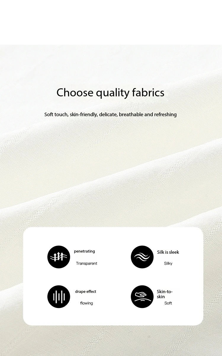 MISHOW Lace Patchwork Shirt V-Neck Fungus Edge Petal Sleeve MXE13X1713