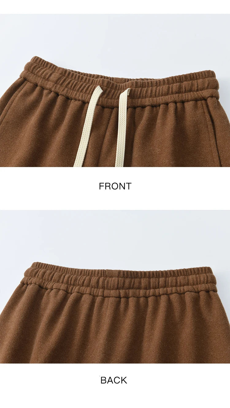MISHOW Wide-Leg Pants High Waist Straight Lace-Up Loose MXE89K1100