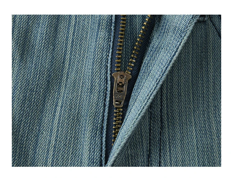 Mishow Embroidery Pockets Straight Leg Jeans MXE14K0870