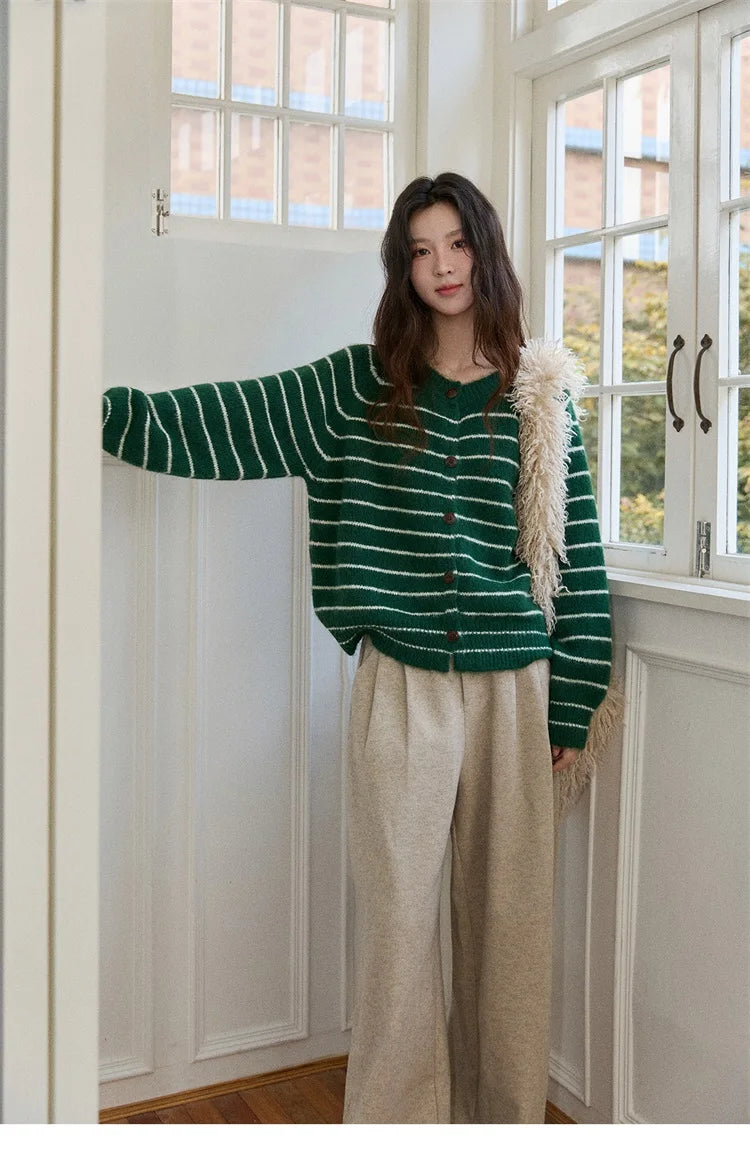 MISHOW Retro Wide Leg Pants Three-Dimensional Pleats Pocket MXE90K1129