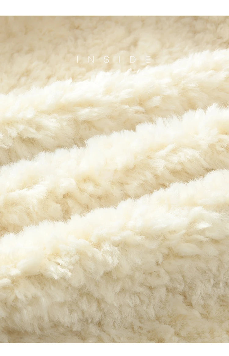 MISHOW Double Face Fur Coat Suede Splicing Fleece Warm MXD55W0646