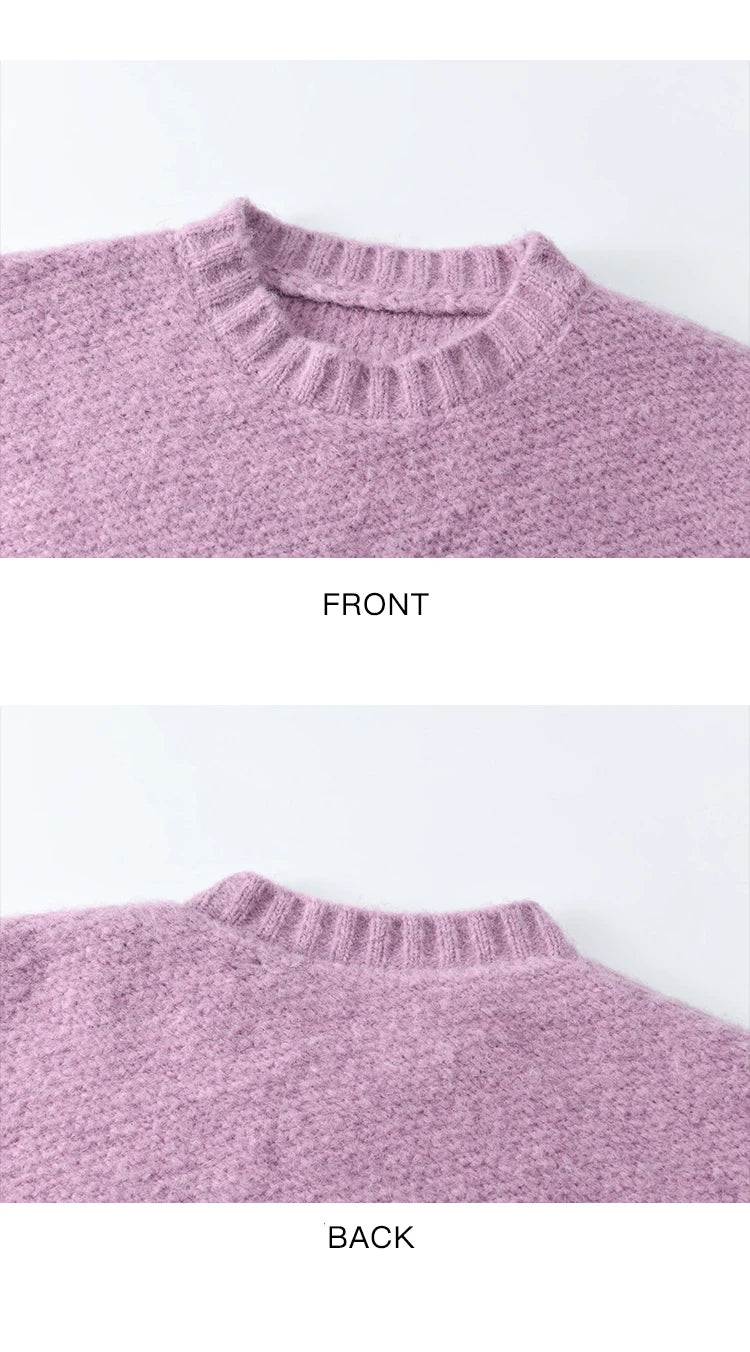 Mishow Oversized Sweater with Matching Bag MXD57Z1083