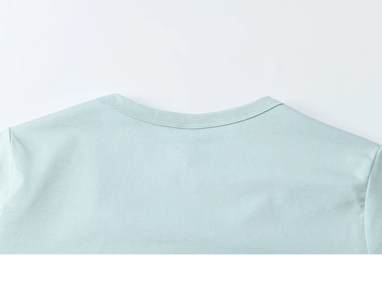 Mishow Solid Square Neck Straight Tee MXE15T0483