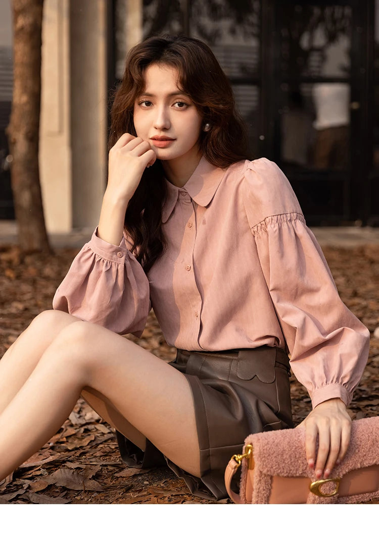 Mishow Corduroy V-Neck Sleeveless Strap Dress MXB43L1246