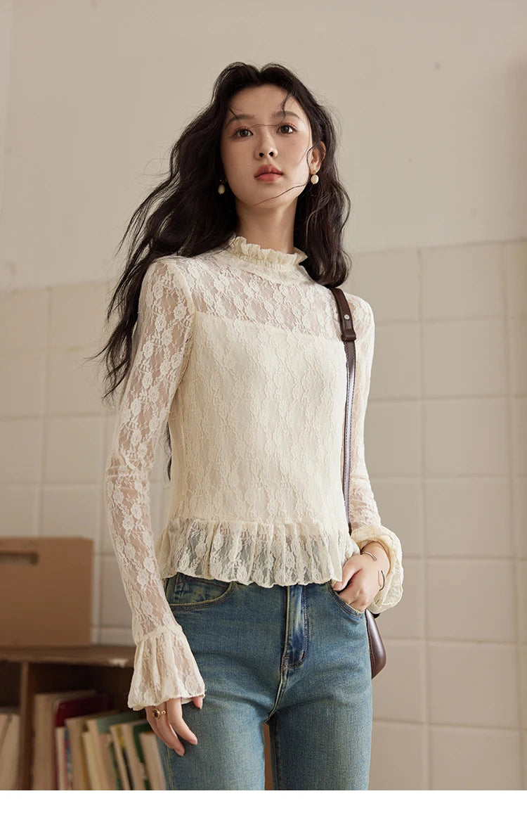 Mishow Elegant V-Neck Vintage Short Cardigan MXD48Z0848