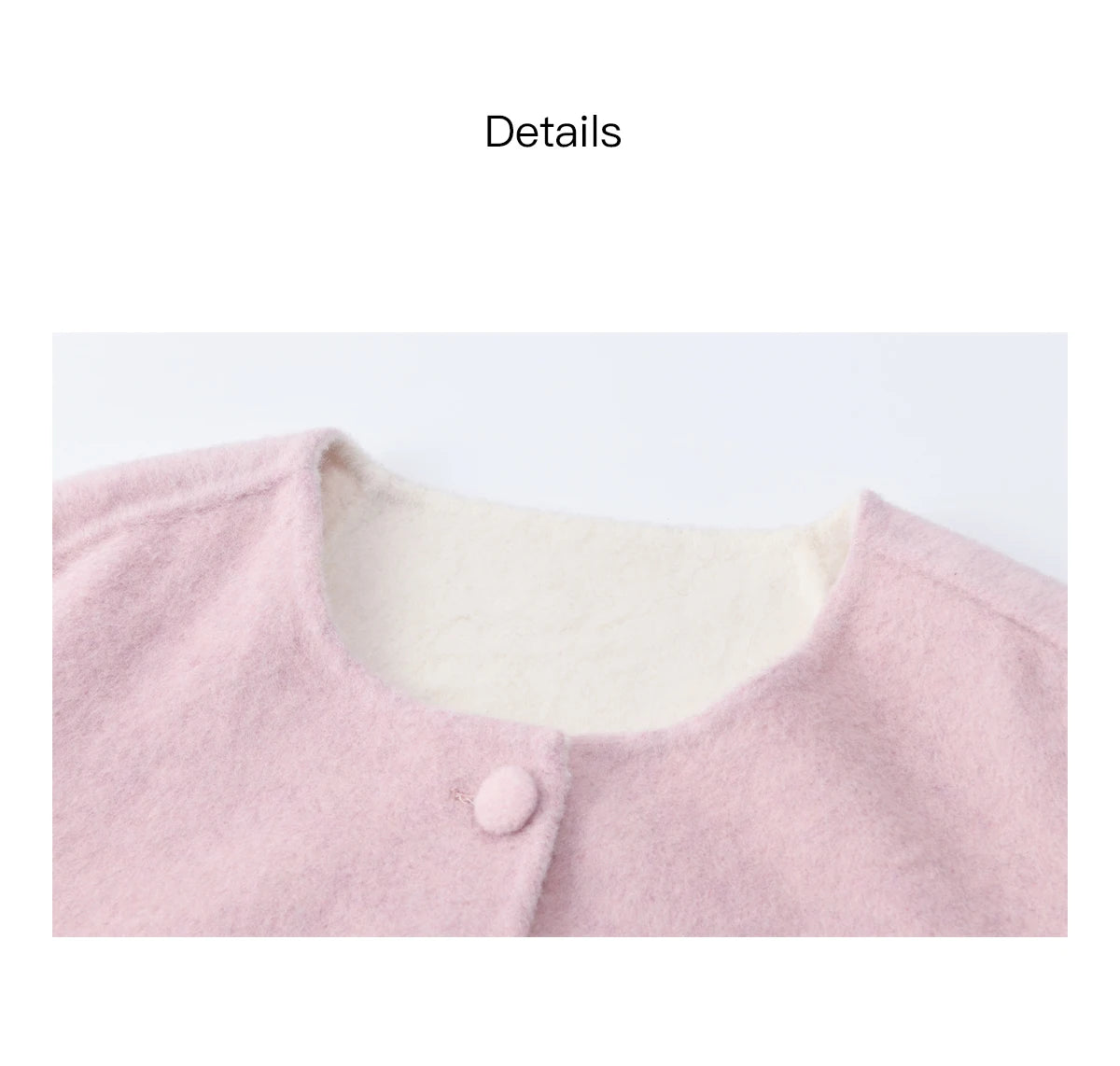 Mishow Pink Wool Hooded Bow Tie Strap Coat MXE91W1010