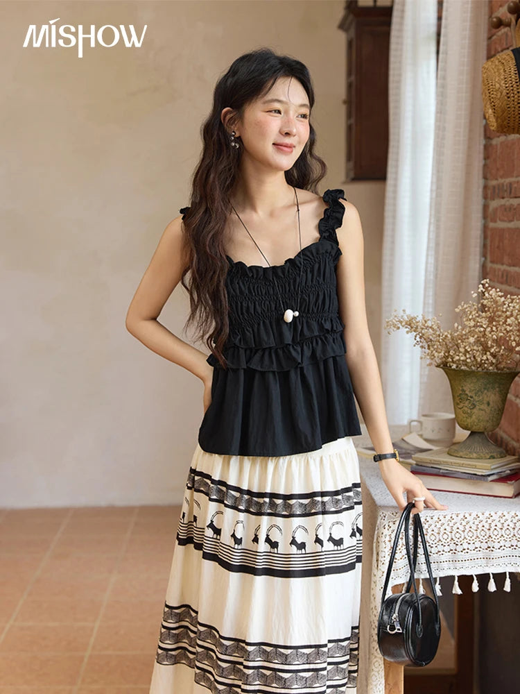 Mishow Edible Tree Fungus Design Basic Camisole MXE36D1184