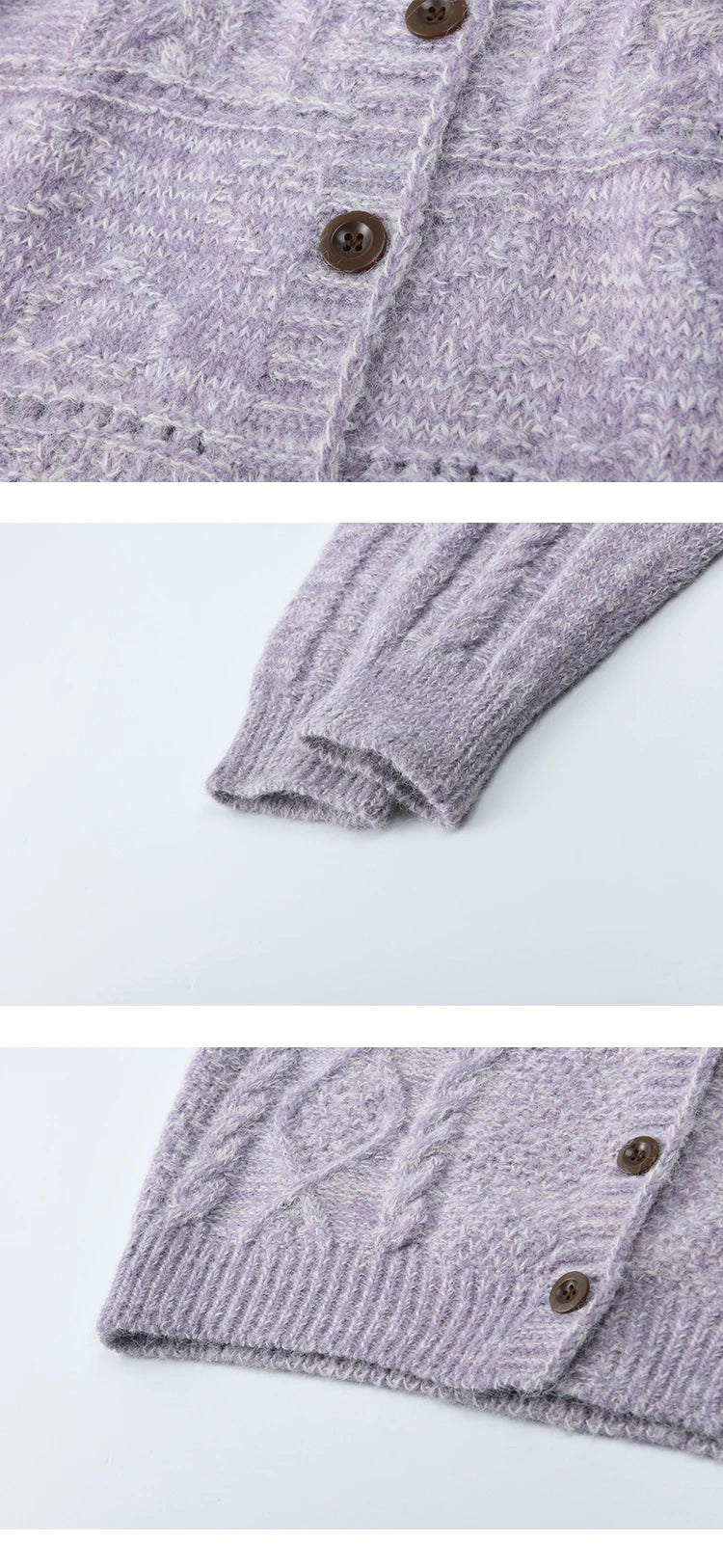 Mishow Simple Turn-Down Collar Knit Cardigan MXE48Z2611