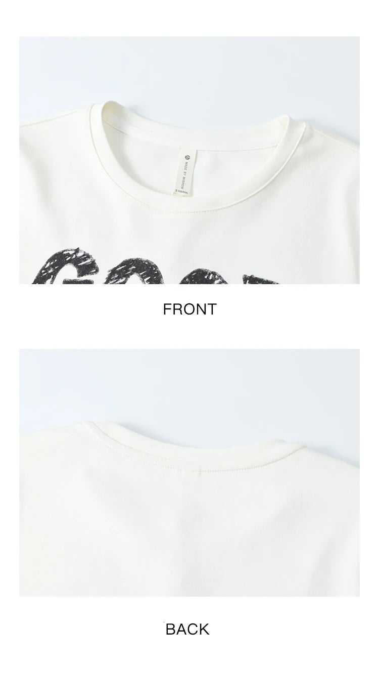 MISHOW Printed Round Neck Soft Cotton Tee MXE13T0461