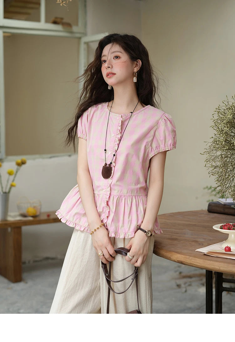 MISHOW Wide Leg Pants Button Pocket High Waist Slim MXE39K0962