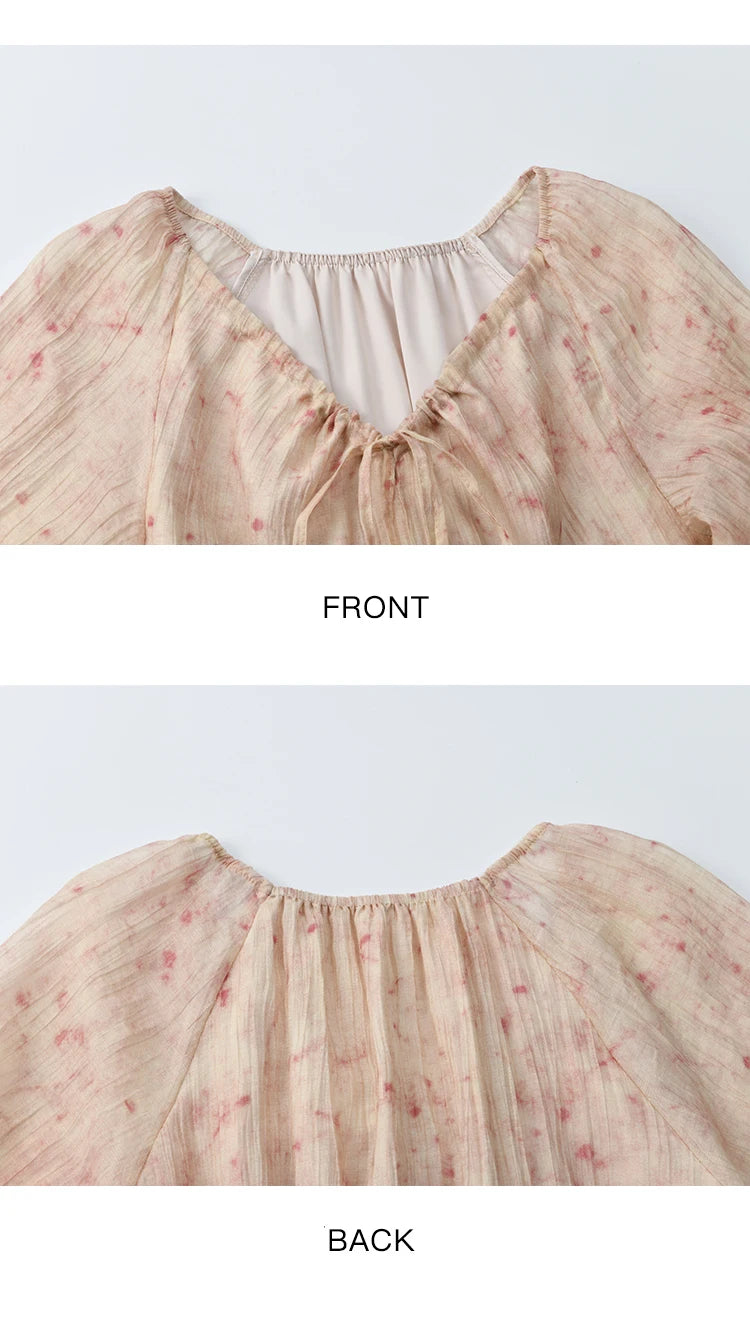 Mishow Korean Floral Convertible Off Shoulder Dress MXE41L2479
