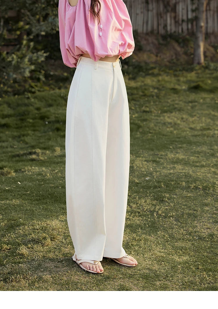 MISHOW High Waist Wide Leg Pants All-Match Loose Trousers MXE32K0913