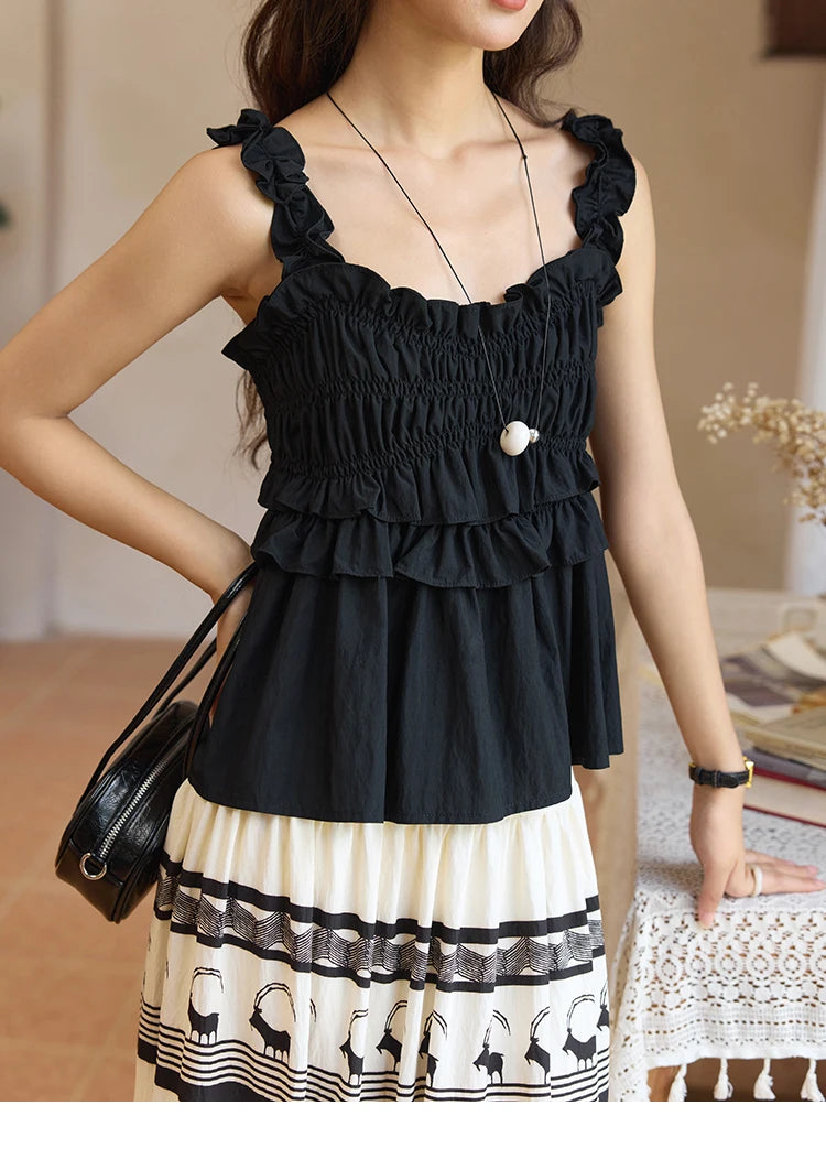 Mishow Edible Tree Fungus Design Basic Camisole MXE36D1184