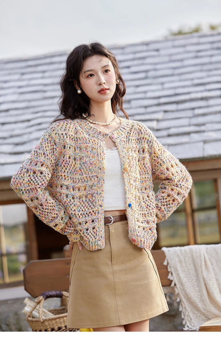 Mishow Khaki Diagonal Insert Pocket A-Line Skirt MXE13B0694