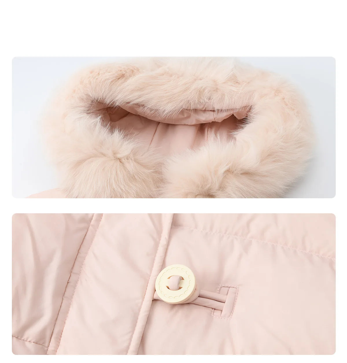 Mishow Fox Fur Collar 90% Down Long Coat MXD112Y0070