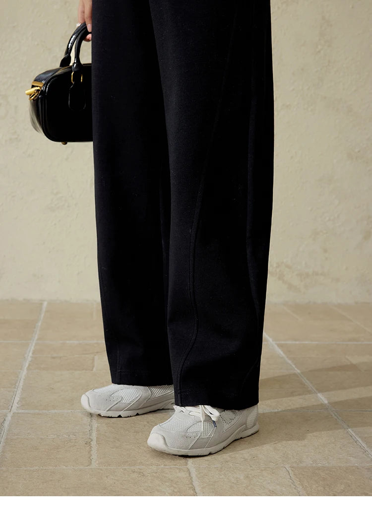 MISHOW Elastic Waist Sweatpants Straight Leg Long Sickle MXE14K0875