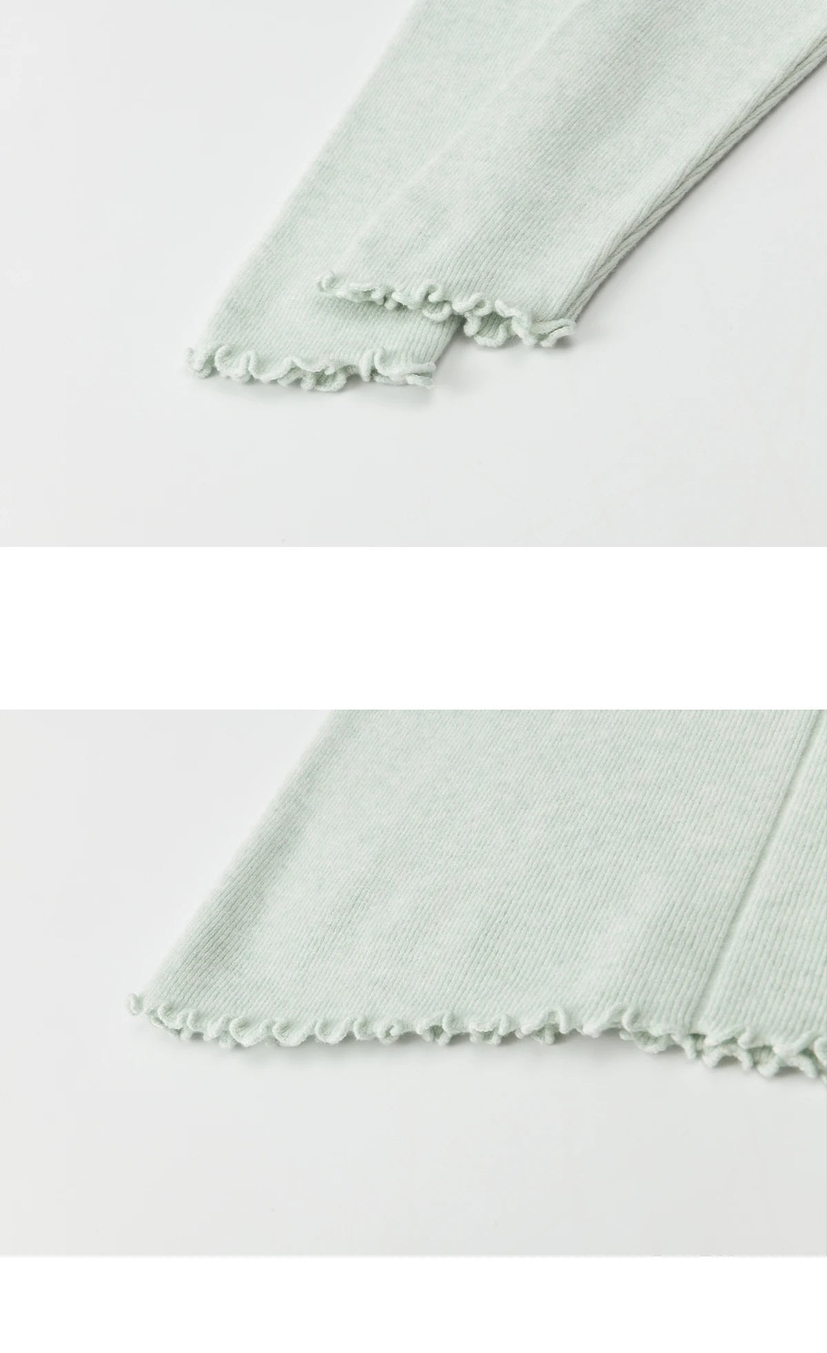 Mishow Ruffled Turtleneck Slim Knit Top MXE91Z2826