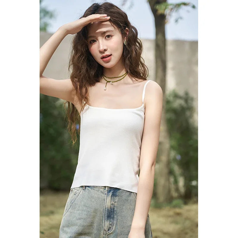 Mishow Elegant Hollow Cardigan & Camisole & Pleated Skirt Set MXD12W0342