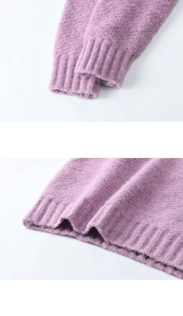 Mishow Oversized Sweater with Matching Bag MXD57Z1083