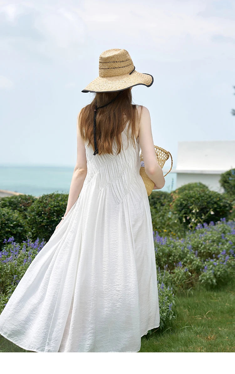MISHOW French Pleated Suspender Dress MXD26L1939
