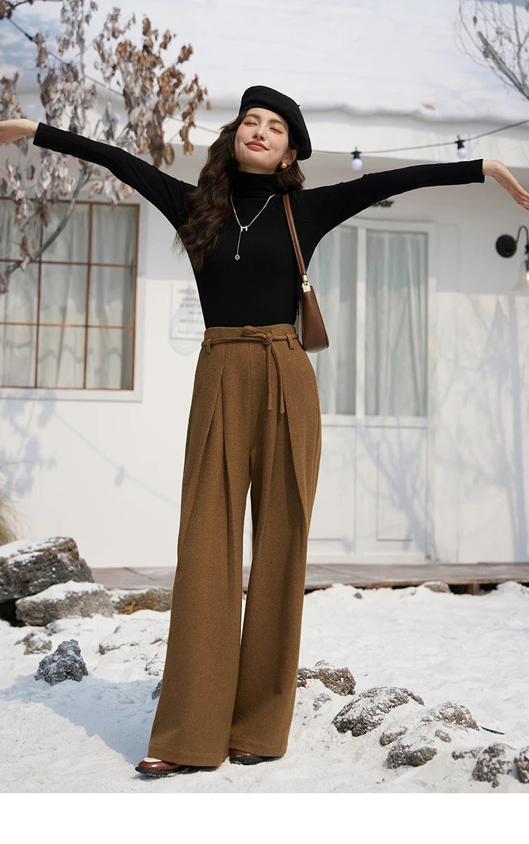 Mishow Mock Neck Bottoming Shirt MXC58Z0290