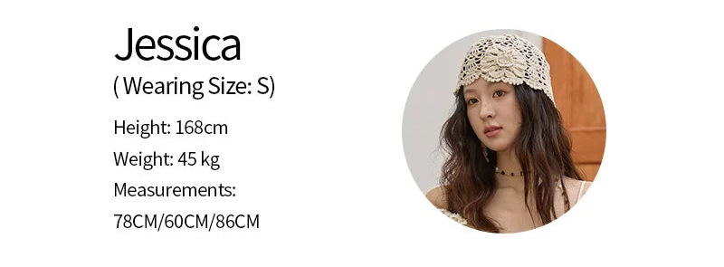 MISHOW Bohemian Apricot Lace Ruffle Tassel Dress MXE43L2449