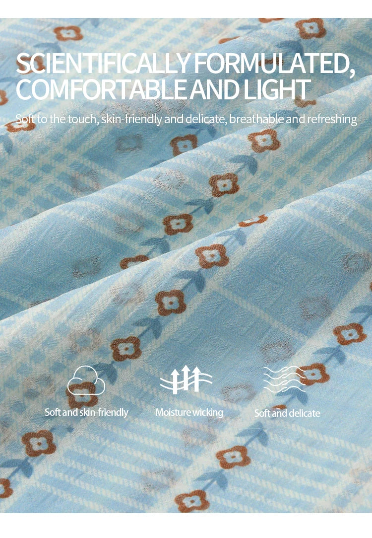 Mishow French Slash Neck Striped Chiffon Dress MXE39L2380