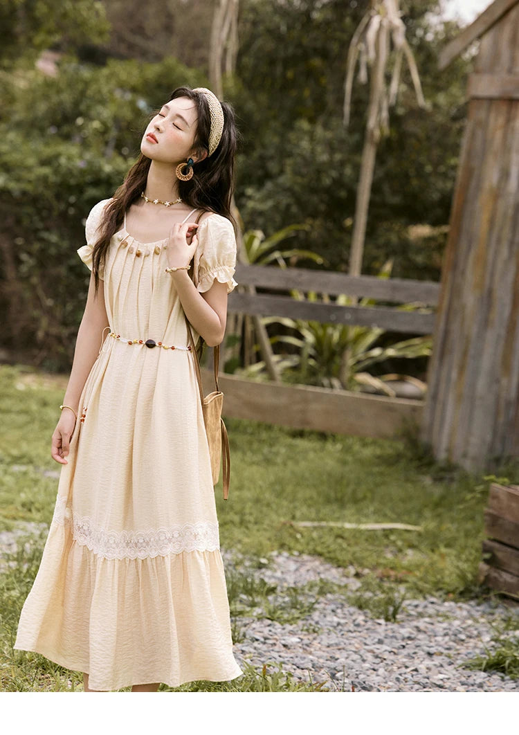 MISHOW French Halter Off-Shoulder Long Dress MXE31L2190