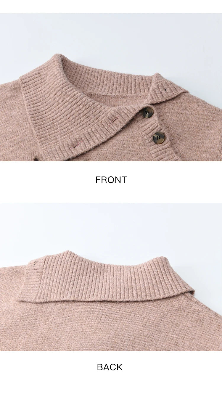 Mishow Plant Jacquard Turtleneck Pullover MXE86Z2658