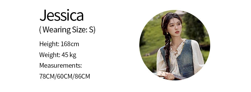 MISHOW Washed Hem Fringed Denim Midi Skirt A-Line Retro MXD41B0453