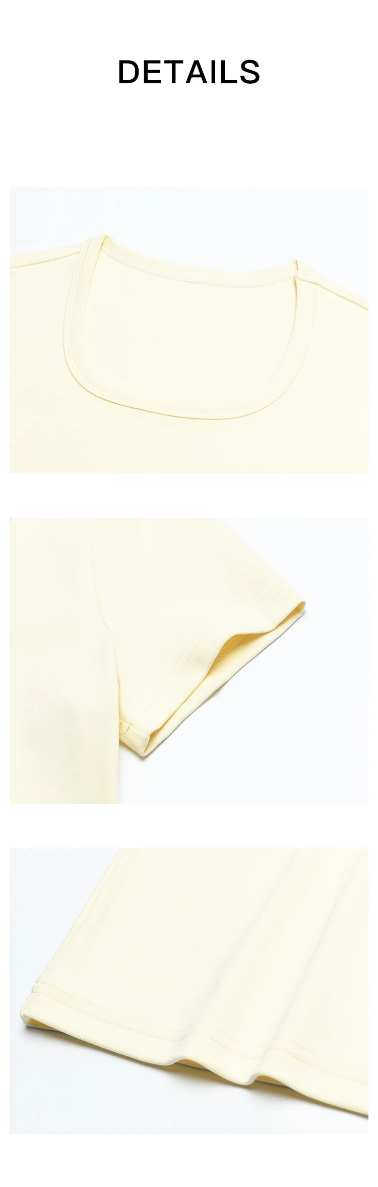 Mishow Square Neck Solid Tee MXC12T0641