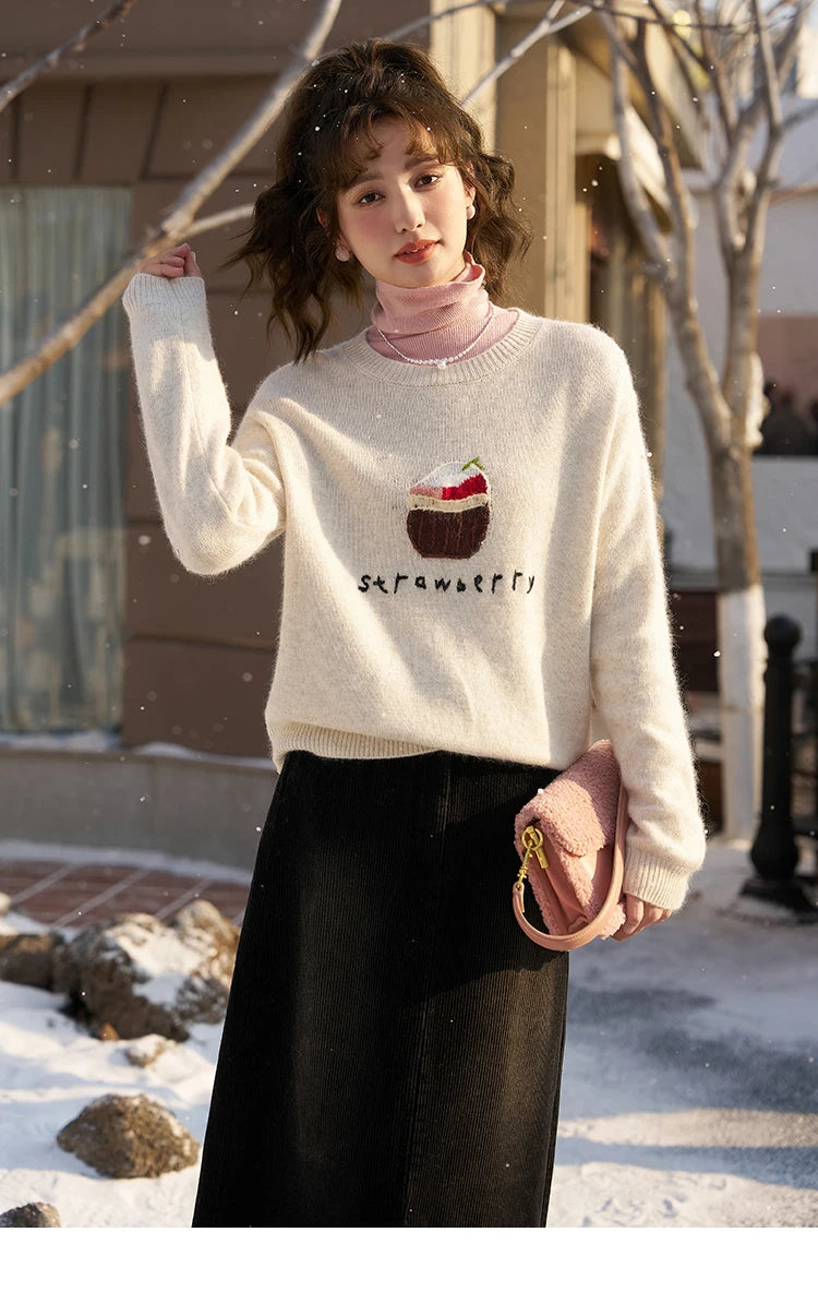Mishow Mock Neck Bottoming Shirt MXC58Z0290