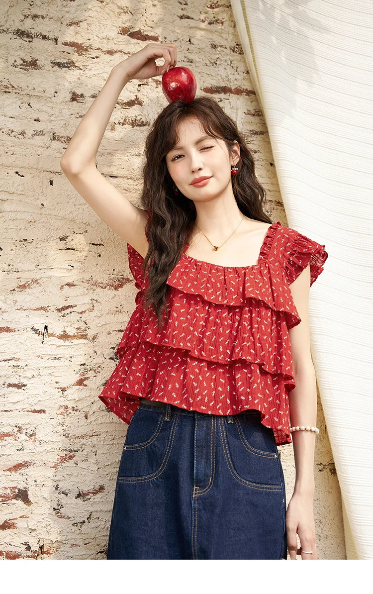 Mishow High Waisted Denim Skirt MXD23B0366