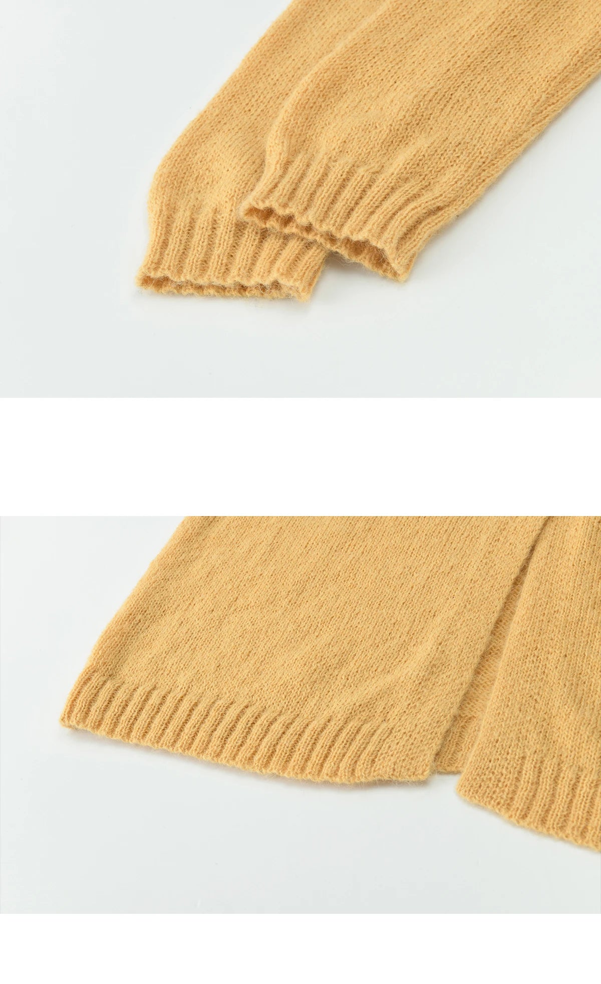 Mishow Flower Decor Mohair Fork Knit Cardigan MXF15Z3051