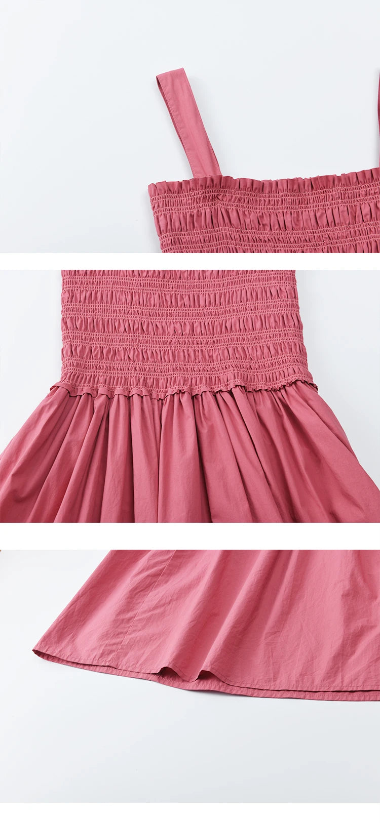 Mishow Square Collar Pocket High Waist Dress MXE36L2319
