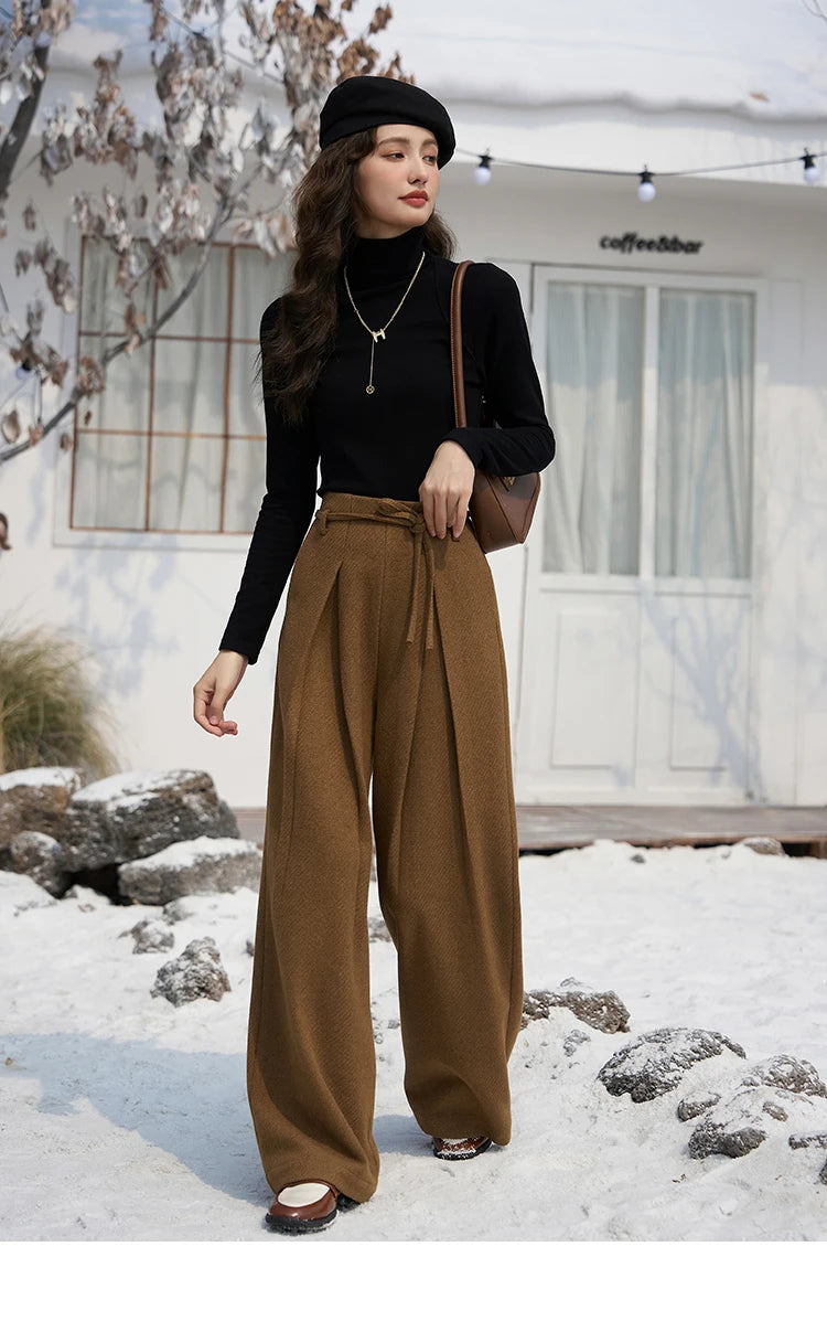 Mishow Mock Neck Bottoming Shirt MXC58Z0290