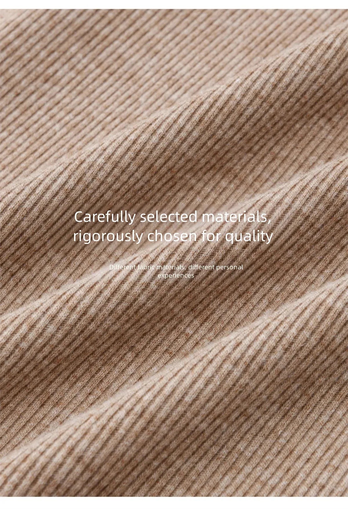 Mishow Khaki Large Collar Pleated Knit Dress MXF11L2553