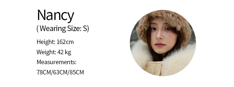 Mishow Short Detachable Fur Collar Down Jacket MXE87Y0084