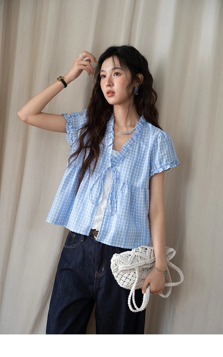 Mishow High Waist Wide Leg Straight Jeans MXE37K0995