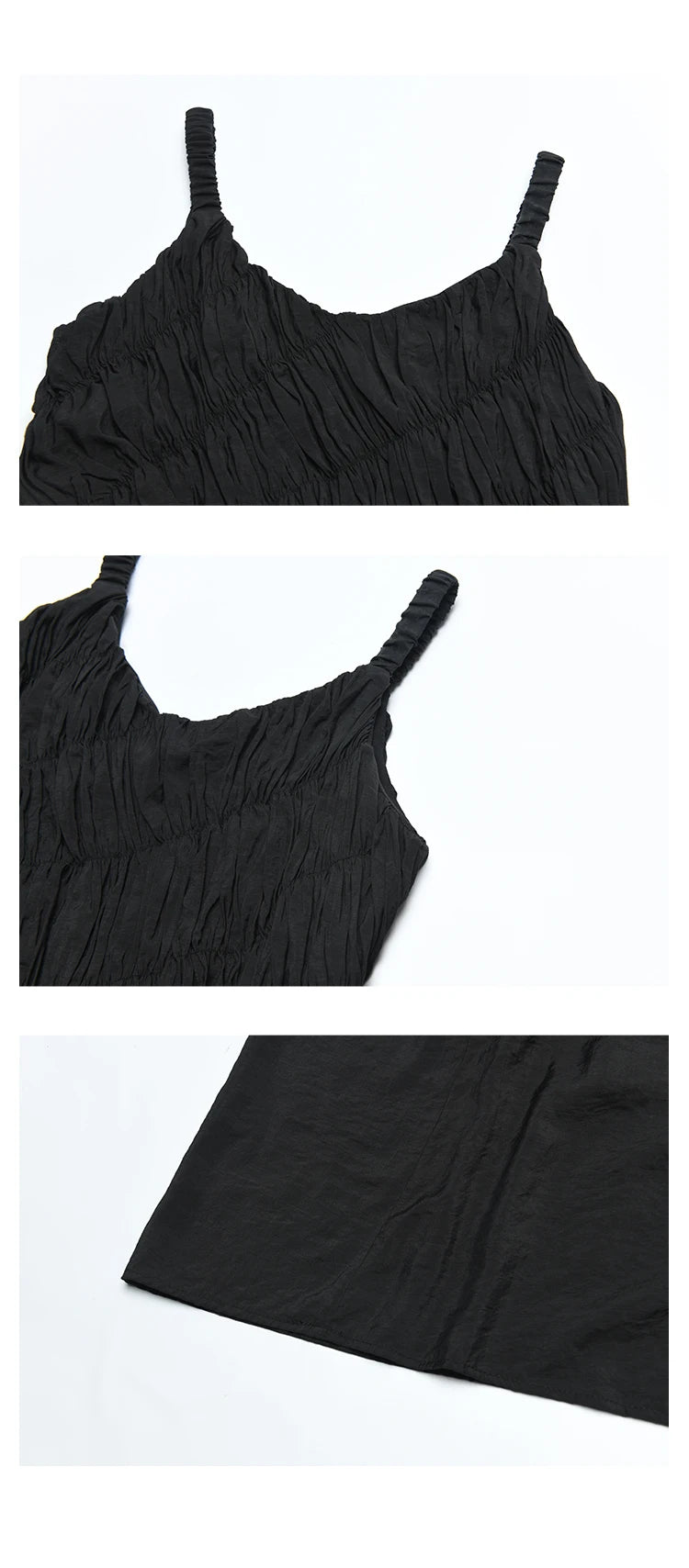 MISHOW French Pleated Suspender Dress MXD26L1939