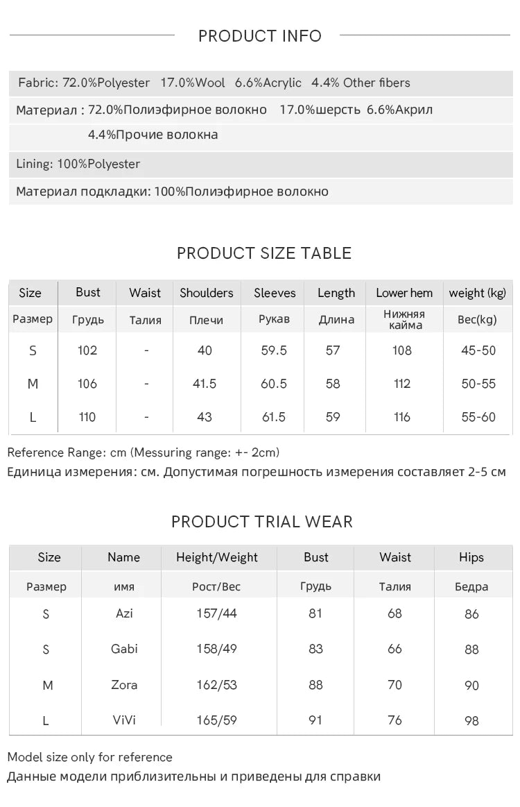 Mishow Luxury Wool Blend Tweed Jacket MXC57Y0021