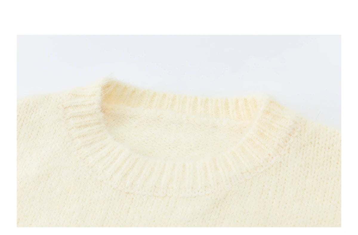 Mishow Dog Pattern Jacquard Crew Neck Sweater MXE94Z2988