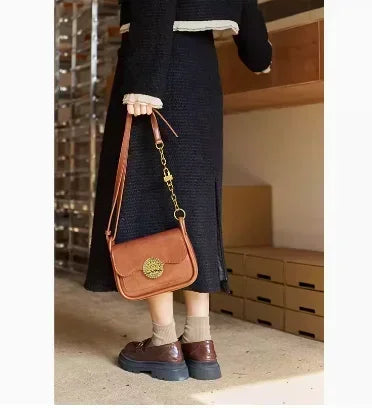 Mishow Wool Blend Short Coat & Rear Split A-Line Skirt Set MXC56W0162