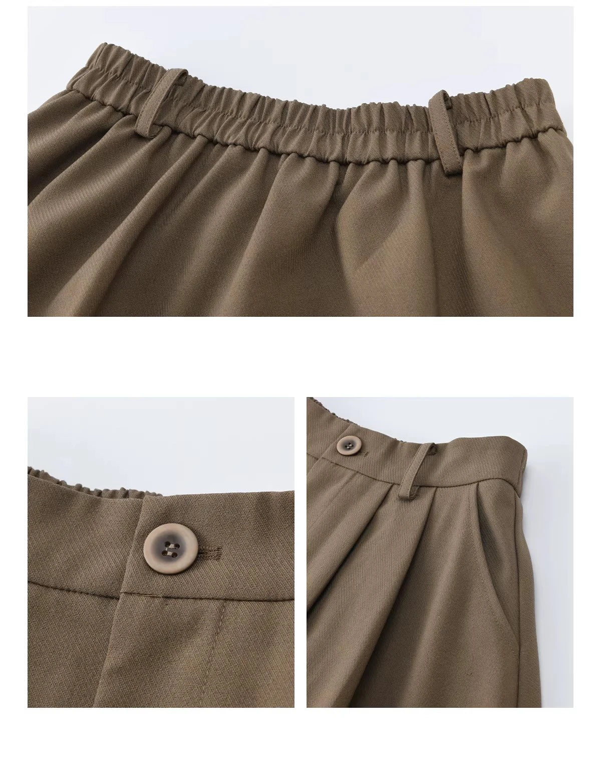 Mishow A-Line Flower Bud Pleated Skirt MXF108B0767