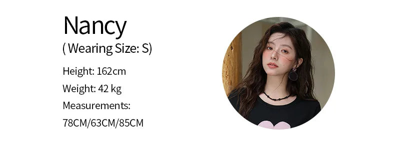 Mishow Contrast Color Flower Knit Tee MXE39Z1311